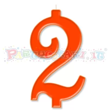 CANDELA cm.7 ARANCIO 2