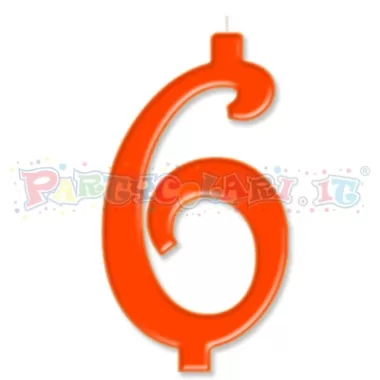CANDELA cm.7 ARANCIO 6