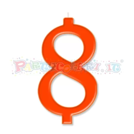 CANDELA cm.7 ARANCIO 8