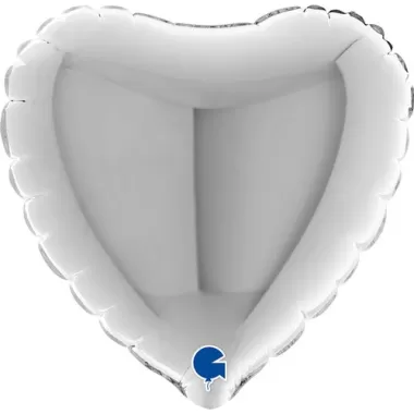 MICRO SHAPE CUORE ARGENTO pz.10