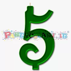 CANDELA cm.7 VERDE PRATO 5