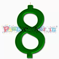 CANDELA cm.7 VERDE PRATO 8