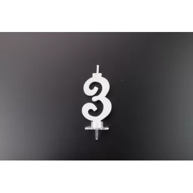 CANDELA cm.7 BIANCO 3