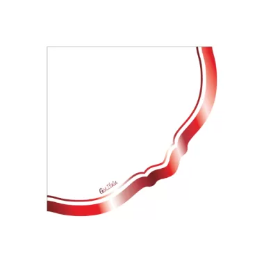 TOV.LI LIBERTY BIANCO BORDO ROSSOMETAL pz.16