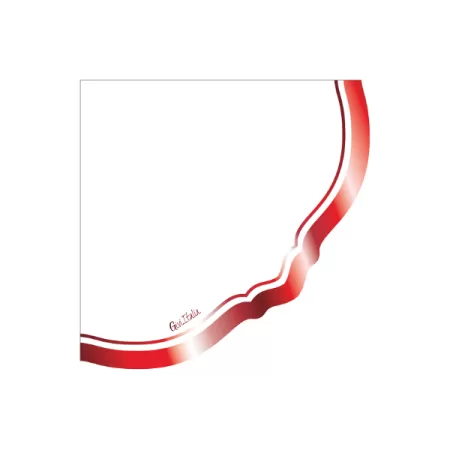 TOV.LI LIBERTY BIANCO BORDO ROSSOMETAL pz.16