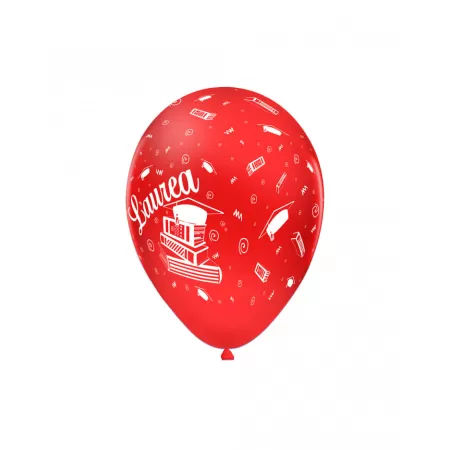 12" LAUREA SCRITTA BIANCA pz.100