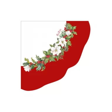 CF.16 TOVAGLIOLI NEW LIBERTY BUON NATALE CM 33X33