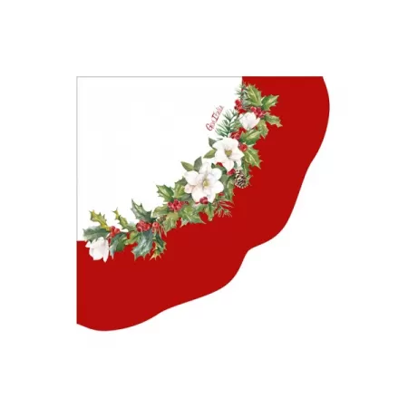 CF.16 TOVAGLIOLI NEW LIBERTY BUON NATALE CM 33X33