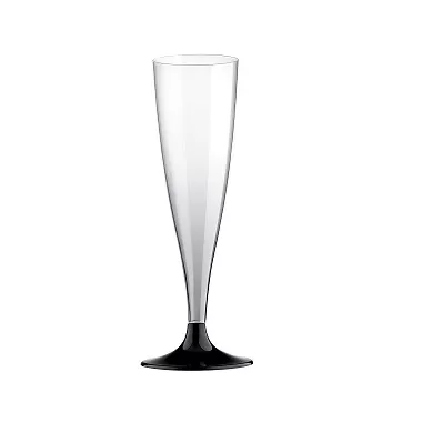 FLUTE CON GAMBO NERO 140CC pz.6