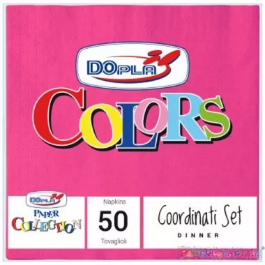 TOVAGLIOLI 33x33 FUCSIA pz.50