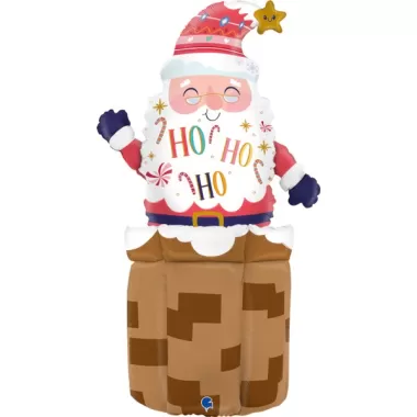 28"STANDUPS ADORABLE SANTA