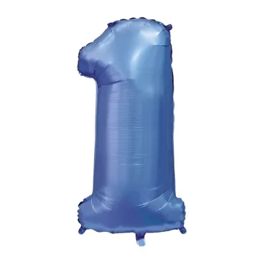 NUMERO 1 SATIN BLU cm.101