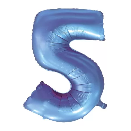 NUMERO 5 SATIN BLU cm.101