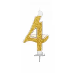 CANDELA CM 12 GLITTER ORO N4