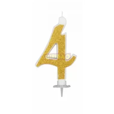CANDELA CM 12 GLITTER ORO N4
