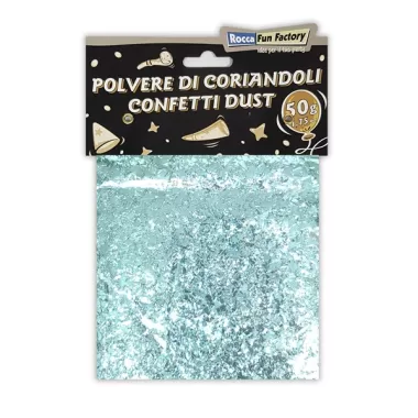 POLVERE DI CORIANDOLI CELESTE BABY 50g