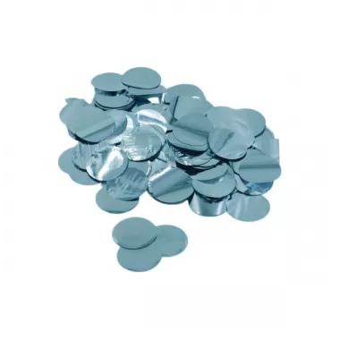 CORIANDOLI DA TAVOLO CELESTE METAL GR 15