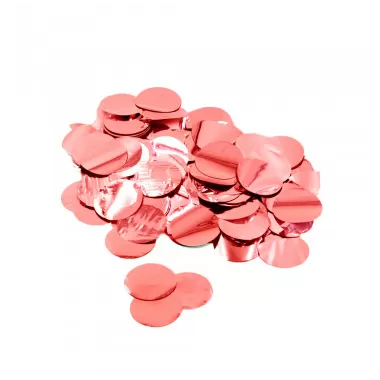 CORIANDOLI DA TAVOLO ROSA METAL gr.15