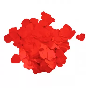 CORIANDOLI CUORE ROSSI gr.15