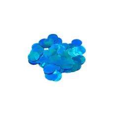 CORIANDOLI DA TAVOLO BLU IRIDESCENTI gr.15