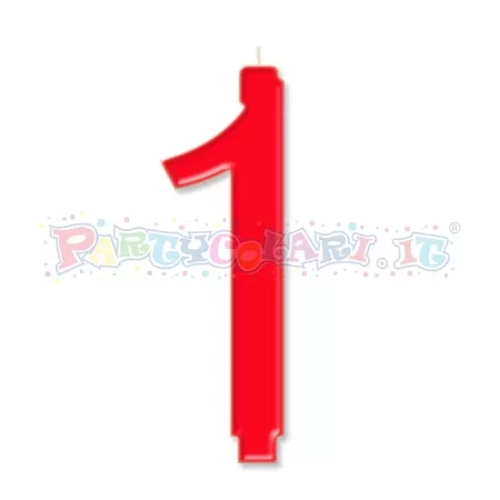 CANDELA cm.10 ROSSO 1