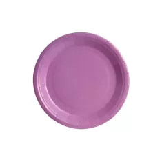 Piatto carta Lilla cm.18 pz.25