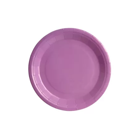 Piatto carta Lilla cm.18 pz.25
