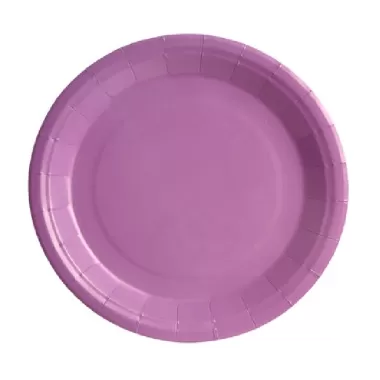 Piatto carta Lilla cm.23 pz.25