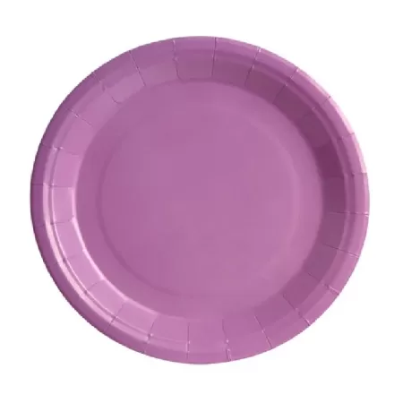 Piatto carta Lilla cm.23 pz.25