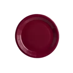 Piatto carta Bordeaux cm.18 pz.25