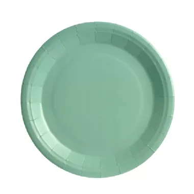 Piatto carta Verde Acqua cm.23 pz.25