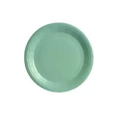 Piatto carta Verde Acqua cm.18 pz.25