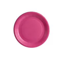 Piatto carta Fucsia cm.18 pz.25