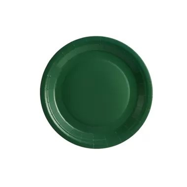 Piatto carta Verde Smeraldo cm.18 pz.25