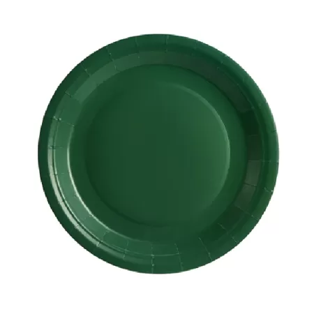 Piatto carta Verde Smeraldo cm.23 pz.25