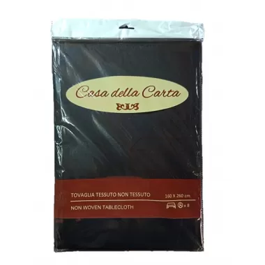 TOVAGLIA TNT NERO cm160x260 8 posti