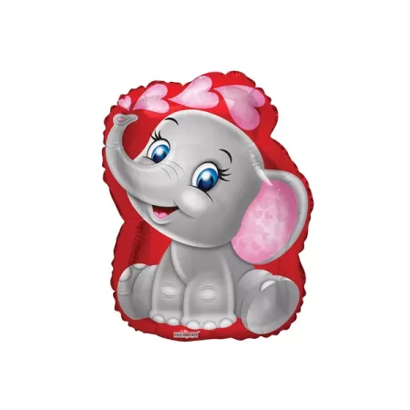 18" ELEFANTINO CON CUORI