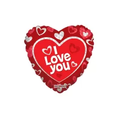 18" CUORE I LOVE YOU CUORI SOSPESI