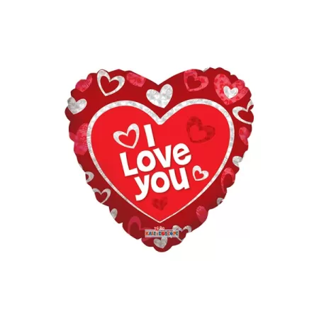 18" CUORE I LOVE YOU CUORI SOSPESI