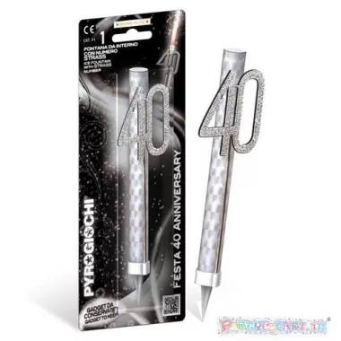 FESTA 40 ANNIVERSARY ARGENTATO