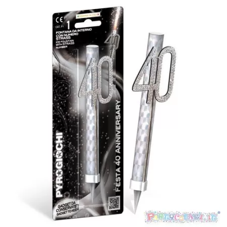 FESTA 40 ANNIVERSARY ARGENTATO