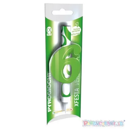 FESTA VERDE LIME NUMERO 6