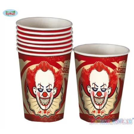 BICCHIERI PAGLIACCIO pz. 8