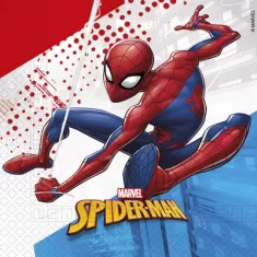 TOVAGLIOLI 33X33 SPIDERMAN SUPER HERO COMPOSTABILE PZ.20