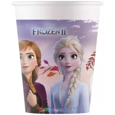 BICCHIERI FROZEN2 COMPOSTABILE PZ.8