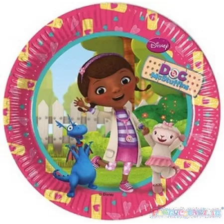 PIATTI DESSERT DOTT.SSA PELUCHE pz.8