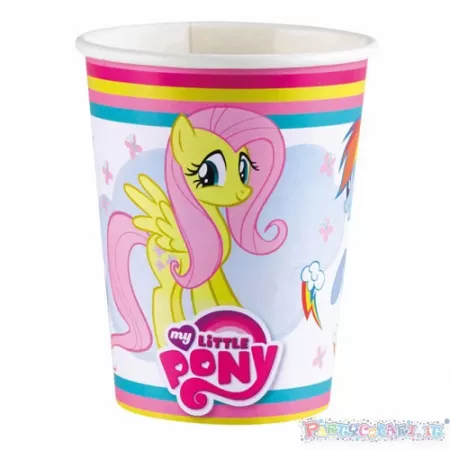 BICCHIERI CARTA MY LITTLE PONY PZ.8